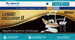 Desktop Screenshot of odontoatual.com.br