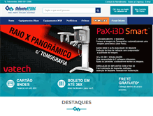 Tablet Screenshot of odontoatual.com.br